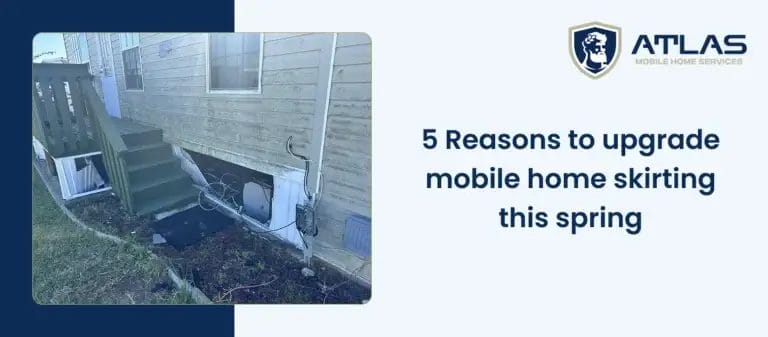 Atlas Mobile Home Services delivers professional mobile home skirting installation in Florida